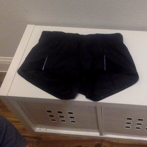 Lululemon Black Shorts with Mesh!!!NEVER WORN EVER